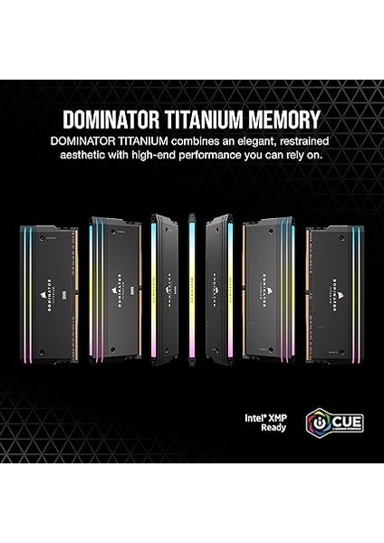 Domınator Tıtanıum Rgb 32GB (2X16GB) 7200MHZ CL34 Ddr5 Intel Xmp RAM-CMP32GX5M2X7200C34 fiyatları