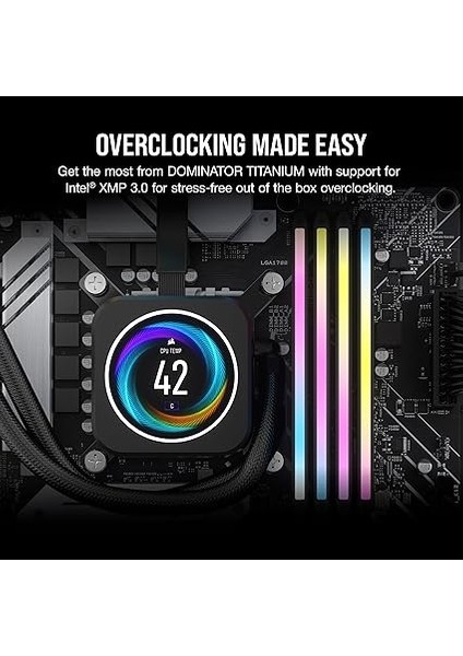 Domınator Tıtanıum Rgb 32GB (2X16GB) 7200MHZ CL34 Ddr5 Intel Xmp RAM-CMP32GX5M2X7200C34 indirimleri