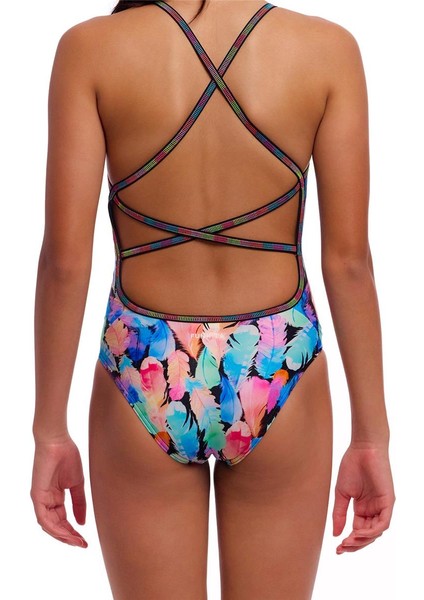 Stp Tickle Torture Kız Çocuk Çift Çapraz Askılı Mayo modelleri