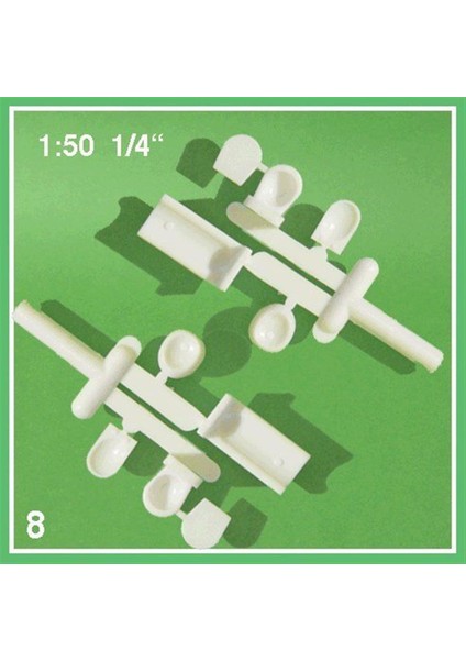 557004 1/50 Ölçek, Banyo Klozet Lavabo Komple Takım