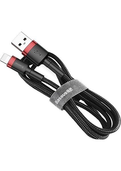 Cafule 1.5 A Lightning 2 Metre Şarj Kablosu CALKLF-C19 - Siyah indirimleri