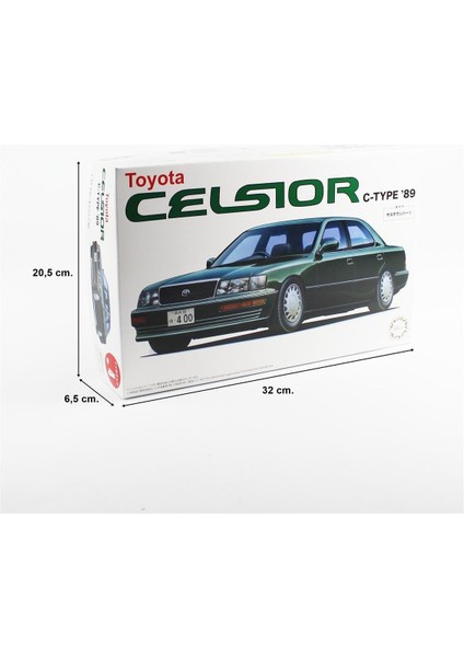 Id-4 04695 1/24 Ölçek, Toyota Celsior C Type 1989, Otomobil Plastik Model Kiti indirimleri