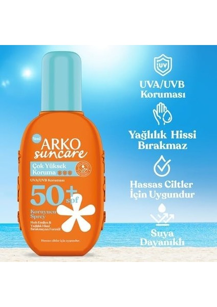 Suncare Sprey Süt Güneş Kremi, Spf 50+, 200 Mililitre fiyatları
