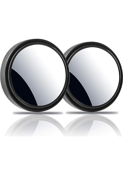 2" Kör Nokta Aynası - Hd Yuvarlak Dışbükey Ayarlanabilir Araç Yan Dikiz Aynası | Geniş Açı Görüş - Araba, Suv, Kamyon, Motosiklet ve Atv Için 2'li Set fırsatları