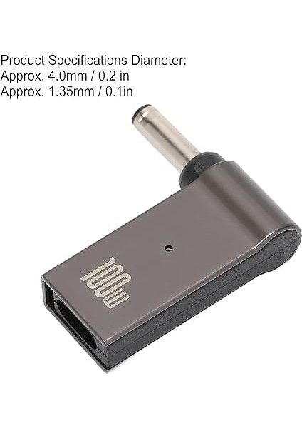 USB Tip C - Dc Adaptörü 4,0 x 1,35 Mm, 100W Pd USB C Dişi - 18,5V 20V Dc Erkek, Tip Pd USB C - Dizüstü Bilgisayar Için 4,0 x 1,35 mm Adaptör indirimleri