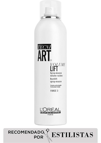 Professionnel Paris Tecni Art Volume Lift-Saç Diplerine Hacim Veren Köpük Sprey 250 ml fiyatları