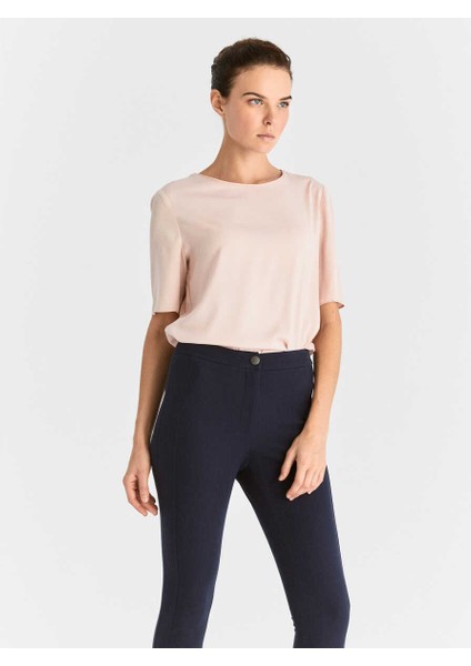 Tayt Kadın Pantolon Lacivert K2012032_015