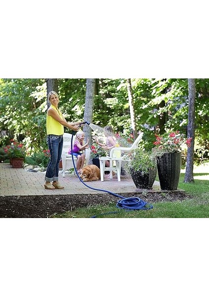 17001 Colorstorm Kauçuk Bahçe Hortumu, 5/8"X50", Kırmızı modelleri