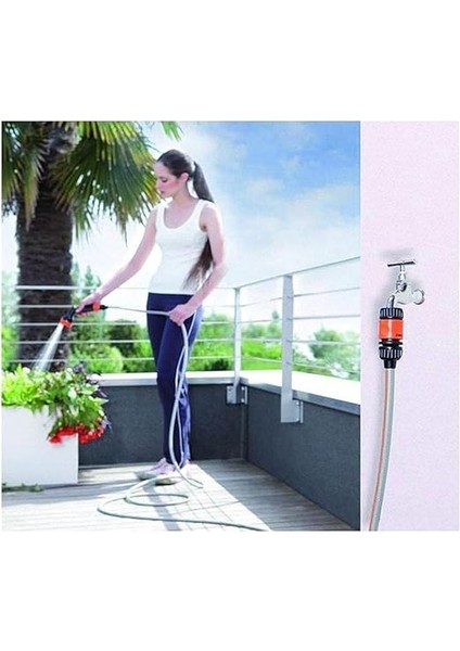 9053 Starter Garden-Set Hortum Başlangıç Seti 20 Metre 9-13 mm Hortum, Çok Işlevli Sulama indirimleri