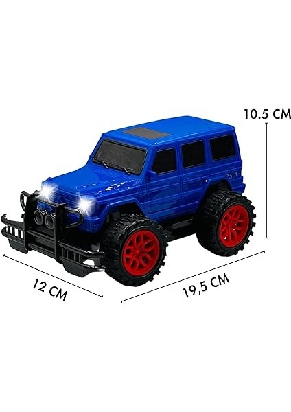 Uzaktan Kumandalı Pilli Full Fonksiyon Işıklı Drift Atabilen Offroad Yüksek Teker Araba Jeep, Kutulu ve Dayanıklı Malzeme (Mavi) modelleri