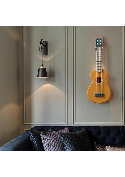 Gitar Tutucu Duvar Montajı,vidalı Gitar Ahşap Askı Kancası - Gitar Askı Kancası, Banjo Için Ahşap Duvar Montajı, Akustik Elektro Gitar, Mandolin, Ukulele fiyatları