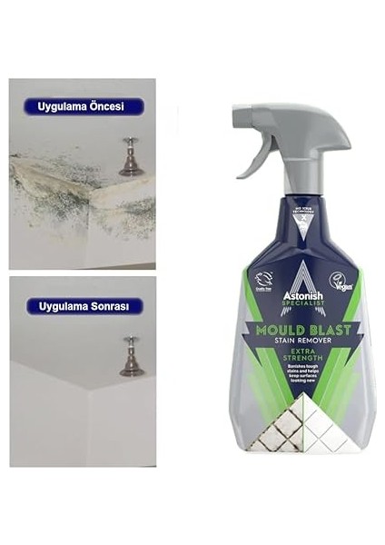 Astonish Küf Temizleyici 750 ml + Miss Flora Nem Alıcı 450 G Yedek 2 Adet fırsatları