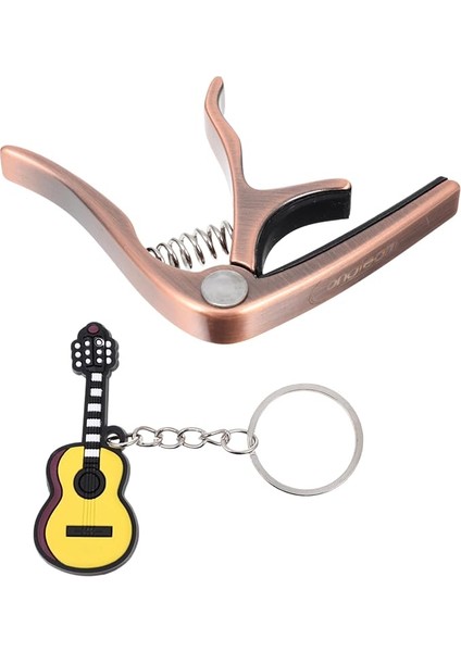 1 Takım Ukulele Klip Alaşım Ton Modifiye Kelepçe Klasik Ukulele Capo