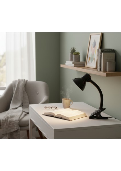 KML200 Masa Lambası — E27 Duy / 80×200 mm