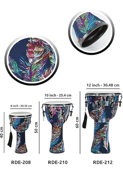 RDE-212 Afrika Çalgısı 12'' (Inch) Djembe indirimleri