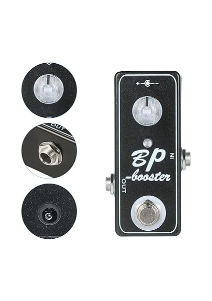 Mosky O Mini Gitar Pedalları Bp Booster Clean Boost Efekt Tipi Gitar Bas Elektro-Akustik Ürünler Için Gerçek Bypass Anahtarlama fırsatları