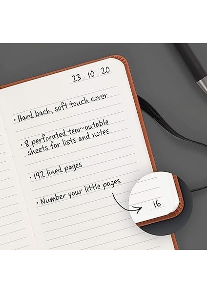 Bookaroo A6 Günlük Gece Mavisi fırsatları