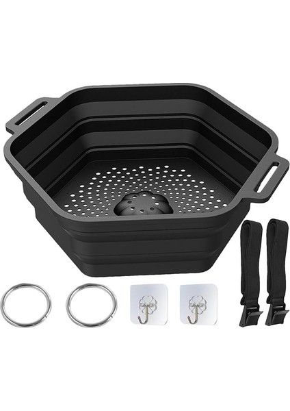 Buz Duşu Banyosu, Buz Banyosu Duş Eki,hızlı Soğutma Taşınabilir Buz Duşu - Hızlı Soğutma Taşınabilir Buz Banyosu Varil, Banyo Için Katlanabilir Silikon Buz Banyosu Küvet Kovası