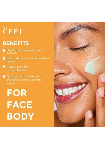 Ceel Leke Karşıtı Tüm Ciltler Için Yüksek Korumalı Spf 50 Güneş Kremi Glutatyon Etkili 50 ml fiyatları