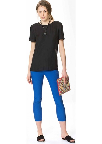 Sırtı Açık Bluz Siyah Y9913001_001