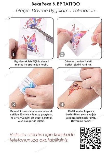 Gerçek Dövme Görünümlü 3 Boyutlu Saat Dövmesi, Tattoo, Erkek Geçici Dövme, Kol Dövmesi, Omuz Dövmesi modelleri