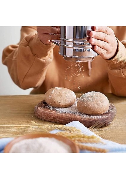 Çelik Tetikli Un Eleme Aparatı, Un Eleği, Un Eleyici, Pratik Mutfak Gereçleri, fırsatları