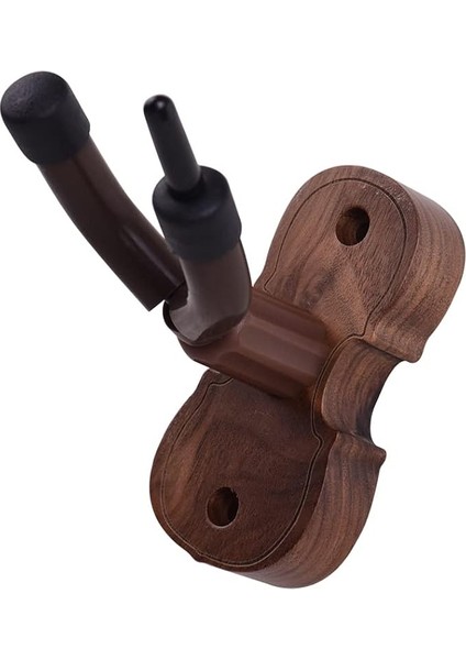 Keman Askısı, Duvara Monte Keman Keman Keman Askı Kanca Kaleci, Yay Tutucu Kauçuk Yastık Ahşap Taban ile