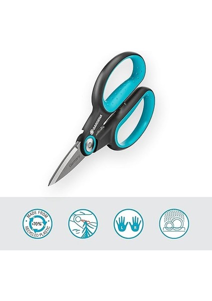 Herbcut: Odun Otları Kesmek Için Paslanmaz Çelikten Ot Makası, 52 mm Bıçak, Geri Dönüştürülmüş Plastik Saplar, Örneğin Biberiye Için Soyma Fonksiyonlu, (12214-20) fiyatları
