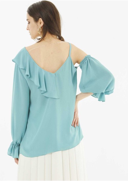 Kol Detaylı Bluz Akua Y1813047_299 indirimleri