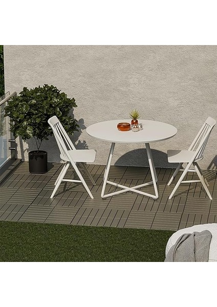 1177 Bahçe Balkon Teras Zemin Döşemesi Banyo Paspası Sert Plastik 12LI Dış Mekan Karosu Latte modelleri