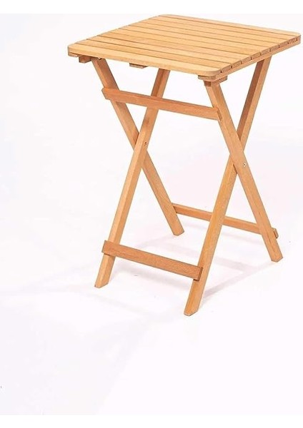 Flex 2'li Ahşap Puf Minderli Bahçe, Balkon, Teras ve Plaj Katlanır Şezlong Set Bistro fırsatları