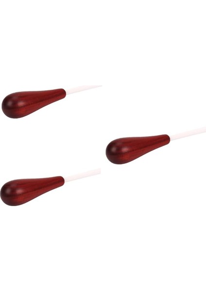 3 Parça Müzik Sopası Sahne Performansı Müzik Şefi Şefliği Batonu Kolu Ahşap