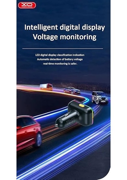 BCC09 Araç Hızlı Şarj Çakmaklık, Fm Transmitter, Müzik Çalma, Dahili Mikrofon, Tf Kart Girişi, Usb-C Pd 25W + 2 Usb-A Şarj, Bluetooth, Rgb Aydınlatma, LCD Ekran, Korumalı Şarj, Siyah modelleri