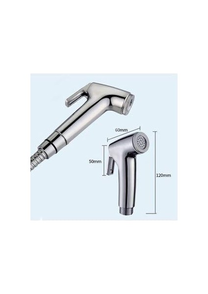 MK1458 Taharet Hortumu Tabancalı Set, Musluk Seti, Tuvalet Için Bide Püskürtücü, El Püskürtme Seti, Bez Bebek Bezi Püskürtme - Kurulumu Kolay modelleri