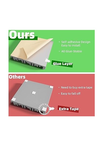 12'li Paket Kendinden Yapışkanlı Geçirmez Köpük Paneller, 12 x 12 x 2 Inç Akustik Köpük, Duvar, Ev, Stüdyo Için fırsatları