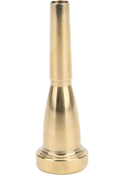 Altın Elektroliz Pirinç Trompet Ağızlık 7c Boyutu Yeni Başlayanlar Için Profesyoneller Küçük Öğrenciler Rahat Kullanım Güzel Şık