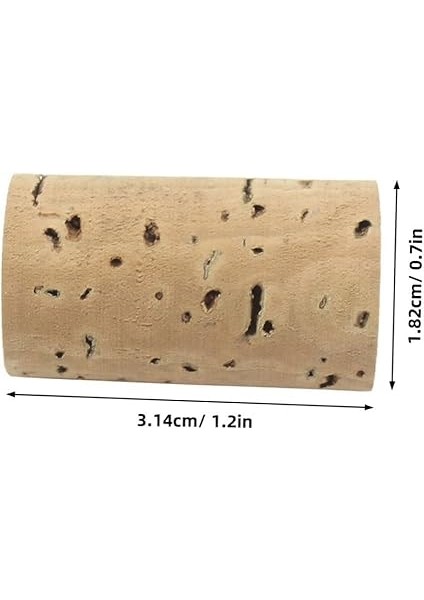 10 Pcs Head Yapma Tapaları Kafa Kapakları Onarım Aksesuarları Cork Yedek Ahşap Enstrüman Için fiyatları