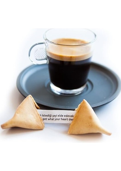 Kurabiyesi Fortune Cookie/ 50'li Kutu (Hazır Dilekler/fallar) fırsatları