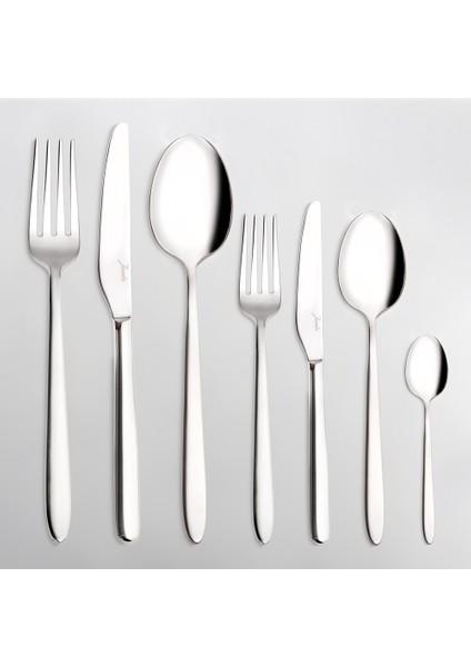 9400 Çelik 12 Kişilik 84 Parça Çatal Kaşık Bıçak Takımı modelleri