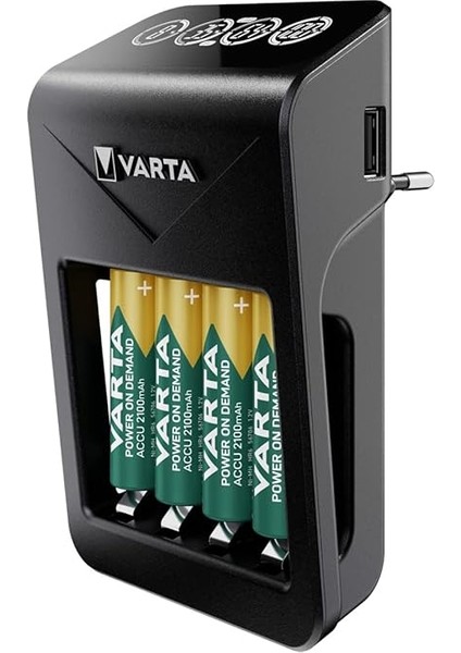 LCD Plug Charger + 4 Adet 2100 Mah Pil Hediyeli fiyatları