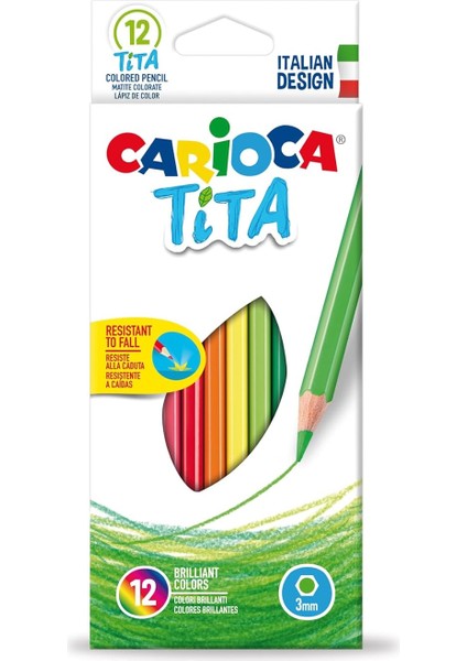 Tita Kuru Boya Kalemi 12'li