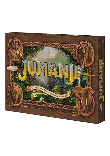 Master Games - Jumanji - 8 Yaşından Itibaren 2-4 Cesur Maceracı Için Aksiyon Dolu Aile Oyunu - Heyecan Verici Zorluklarla Işbirliği Yapan Macera Oyunu fiyatları