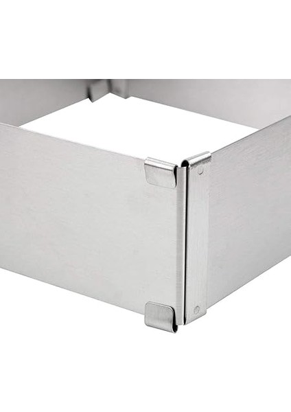 Home Paslanmaz Çelikten Ayarlanabilir Kek ve Pasta Kalıbı,kare ve Dikdörtgen Ayarlanabilir Kek Kabı,ayarlı Ekmek Kalıbı,pastacılık ve Dekokrasyon Için Çelik Paslanmaz Ayarlı Kek Kalıbı modelleri