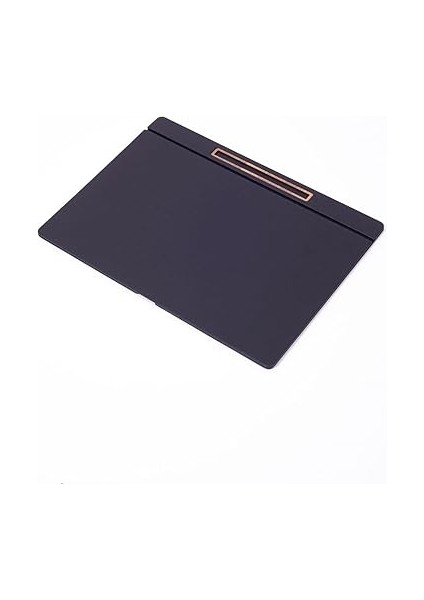 Office Deri Kapaklı Masa Sümeni Siyah Ahşap Detaylı 50X35CM fiyatları