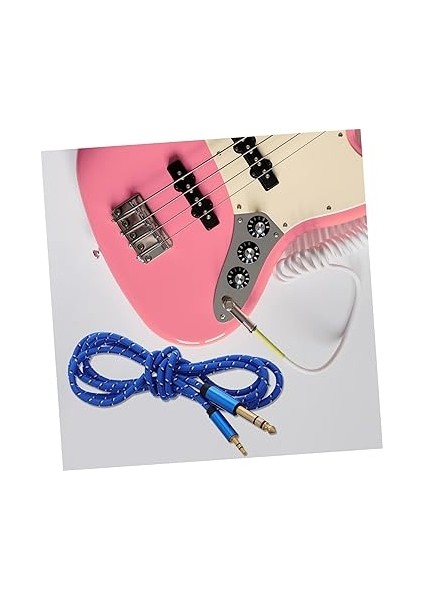 Elektro Gitar Ses Kablosu Elektro Gitar Kabloları Gitar Efekt Kabloları Gitar Klavyesi Pedal Kurulu Kabloları Stereo Kablo Gitar Akoru Enstrüman Kabloları Gitar Teli Fiber Ağ fırsatları
