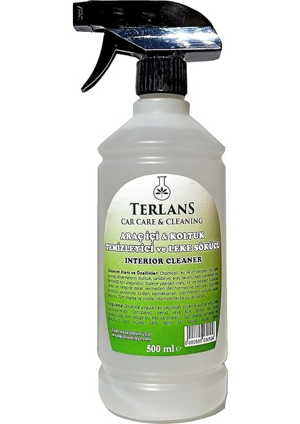 Araç Içi Koltuk Temizleyici Sprey 500 ml | Upholstery Interior Cleaner fırsatları