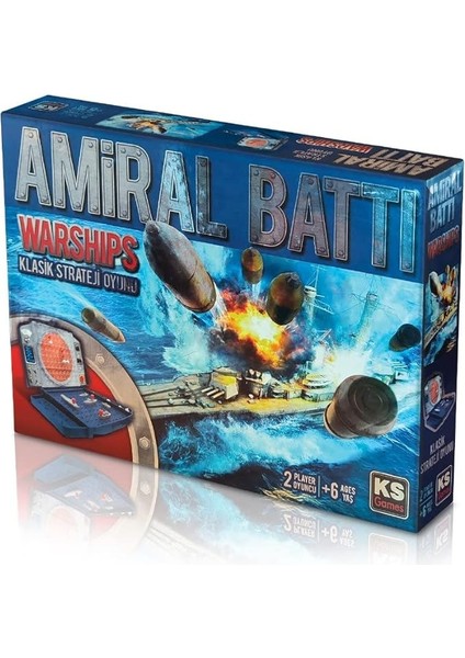 Games Amiral Battı Kutu Oyunu
