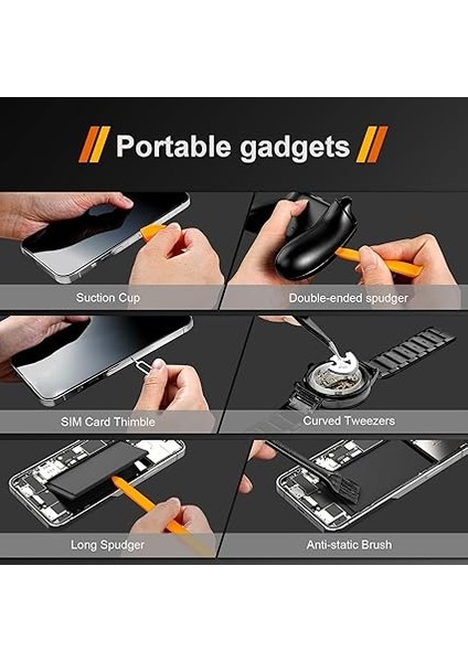 38 Adet Hassas Mekanik Tornavida Seti, Torx T5 T6 T8 T9 T10 T20 ile Mini Alet Seti, Vb, Iphone, Ipad, Switch, Ps4, Xbox, Dizüstü Bilgisayar, Macbook, Bilgisayar, Gözlük, Saatler, Vb Için Tamir Kiti. modelleri