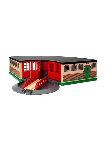 World - 33736 Grand Roundhouse | 2 Parça Oyuncak Tren 3 Yaş ve Üzeri Çocuklar Için fırsatları