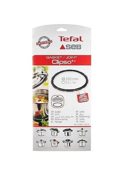 Clipso Control/easy/modulo Düdüklü Tencere Lastik 4,5/6 Litre - 792350 modelleri